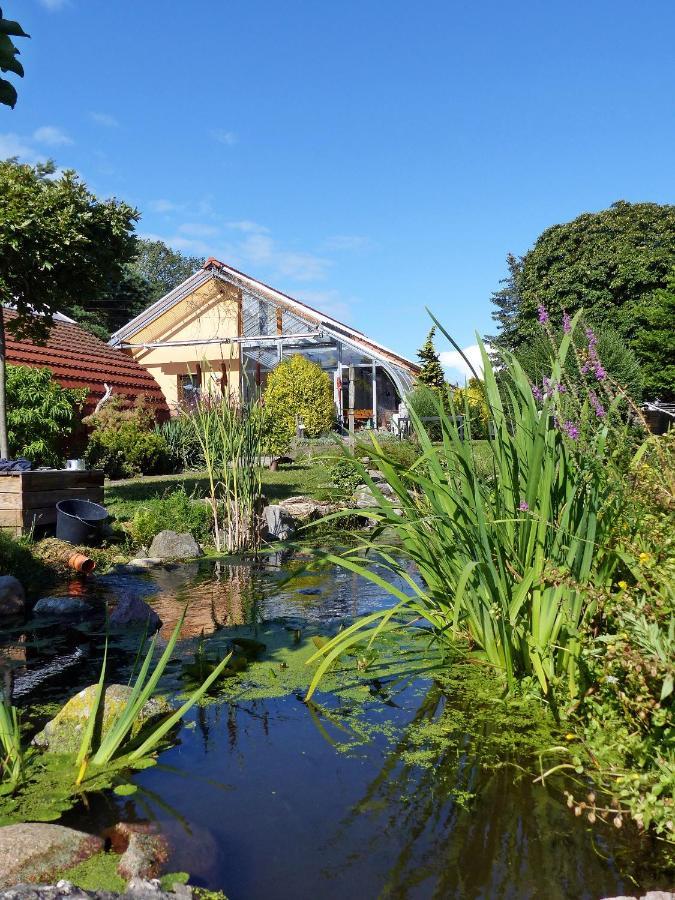 "Balmgarten" Im Naturpark Usedom, Bio Solarhaus Mit Grossem Garten Экстерьер фото