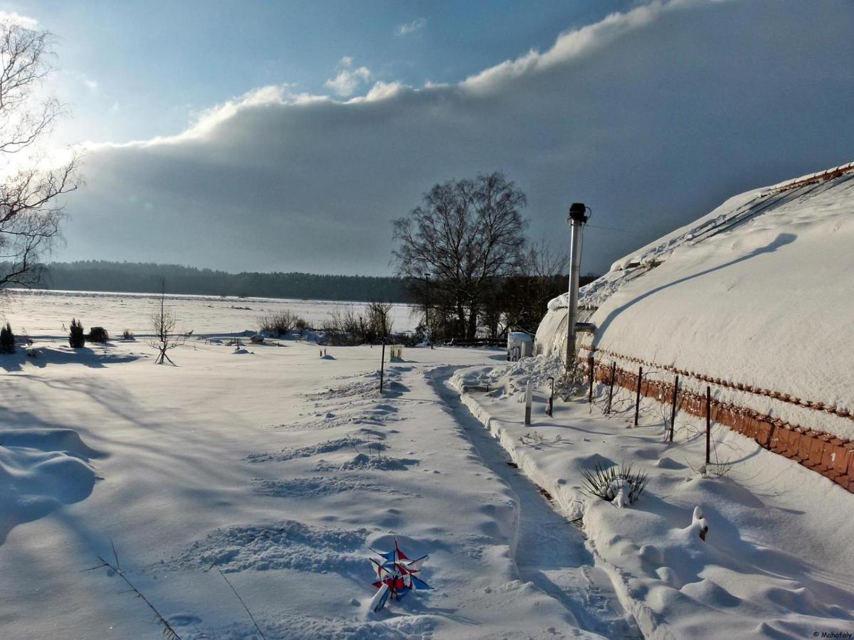 "Balmgarten" Im Naturpark Usedom, Bio Solarhaus Mit Grossem Garten Экстерьер фото