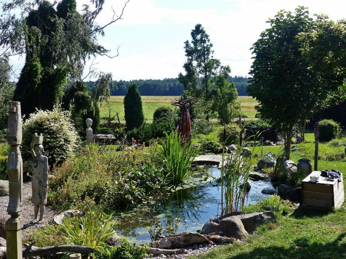 "Balmgarten" Im Naturpark Usedom, Bio Solarhaus Mit Grossem Garten Экстерьер фото